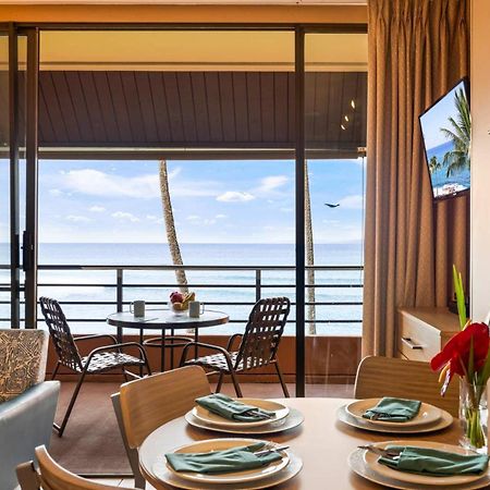 Kuleana Club #619 Oceanfront - 1 Bedroom & 1 Bathroom - Gated 3Rd Fl Kahana Bagian luar foto