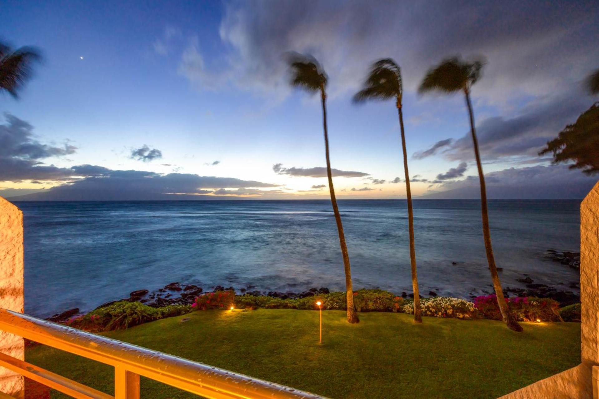 Kuleana Club #619 Oceanfront - 1 Bedroom & 1 Bathroom - Gated 3Rd Fl Kahana Bagian luar foto