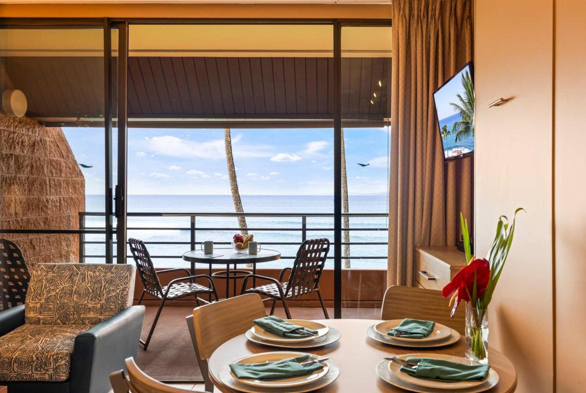 Kuleana Club #619 Oceanfront - 1 Bedroom & 1 Bathroom - Gated 3Rd Fl Kahana Bagian luar foto