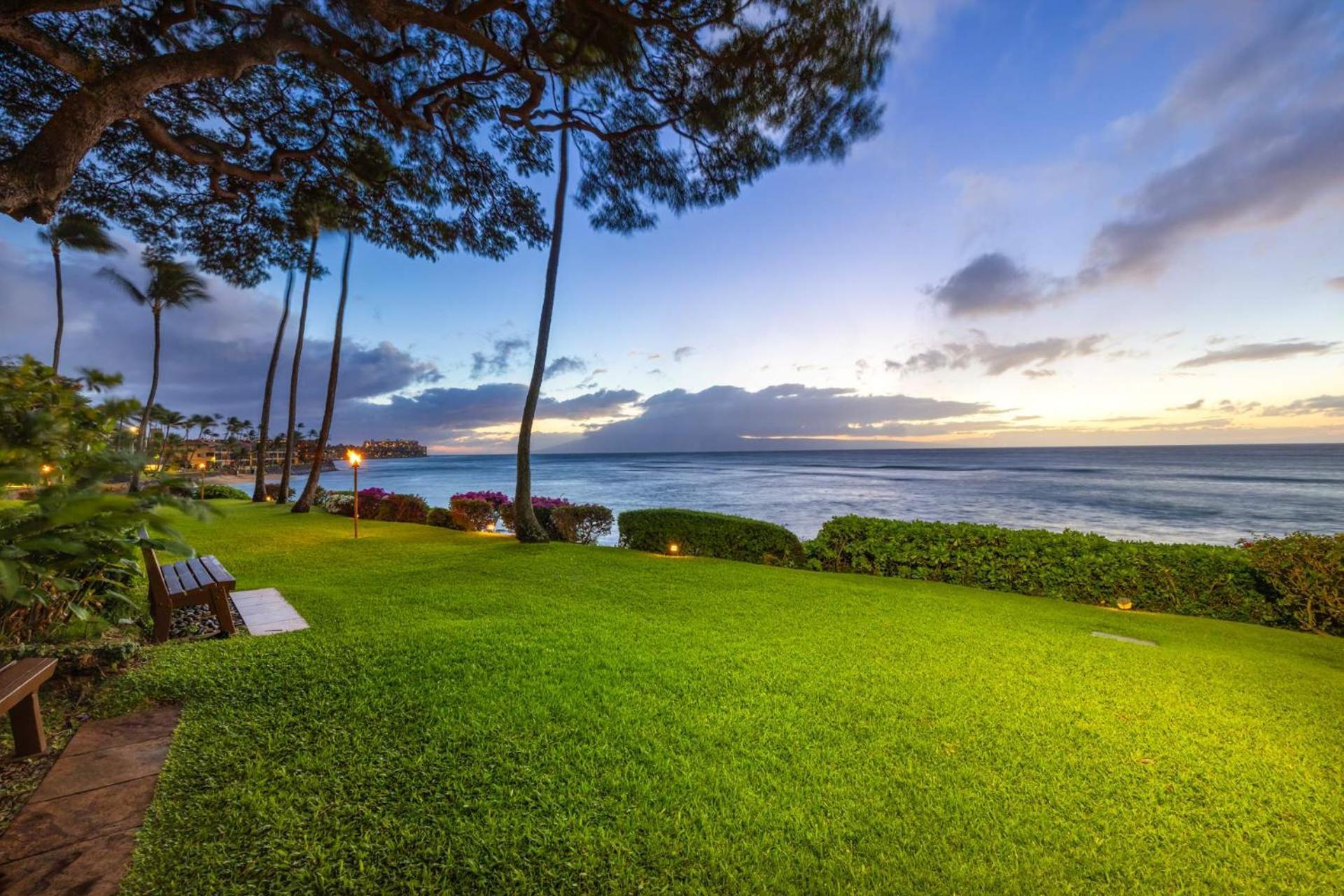 Kuleana Club #619 Oceanfront - 1 Bedroom & 1 Bathroom - Gated 3Rd Fl Kahana Bagian luar foto